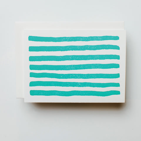 Stripes, Turquoise