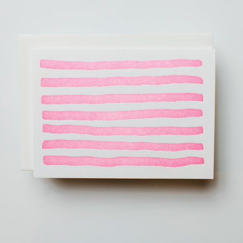 Stripes, Hot Pink