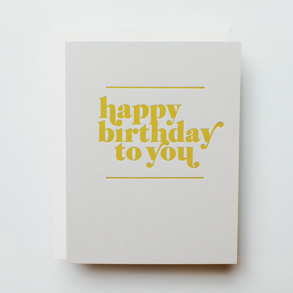 Birthday, Yellow